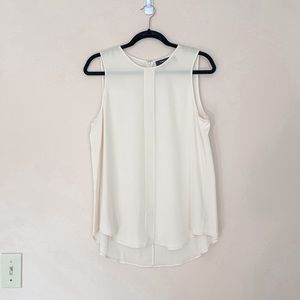 Theory Bringam Sheen Silk Tank Size Medium